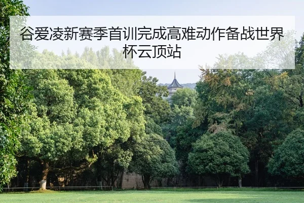 谷爱凌新赛季首训完成高难动作备战世界杯云顶站